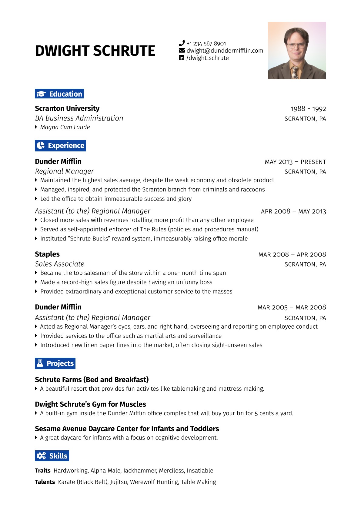 Creative LaTeX Resume Template - Designer CV Format